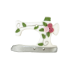 Bouton machine à coudre blanche