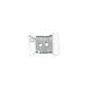 Bouton bobine fil argenté