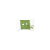 Bouton bobine fil vert feuille