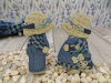 Bouton garcon Sunbonnet bleu Camille