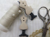 Bouton mannequin couture beige