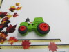 Bouton tracteur vert Claas