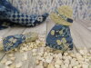 Bouton fille Sunbonnet bleu Camille