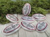 Bouton ballon de rugby